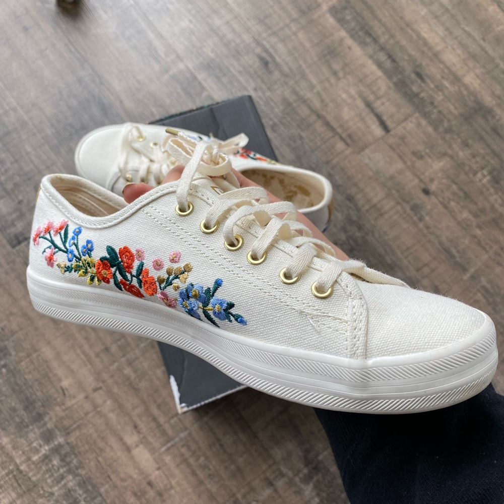 RiflePaperX Keds sneakers,size 7.5 M.Used once,good as new.Comes in original box